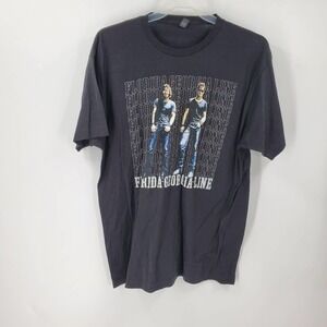 FLORIDA GEORGIA-LINE Men XL Black graphic T-Shirt